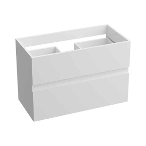 Mobilier suspendat pentru lavoar, Fluminia, Amalfi, 80 cm, alb_1