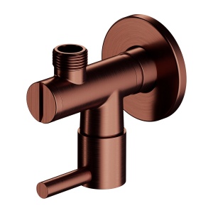 Robinet colțar, Omnires, cupru antic periat_20