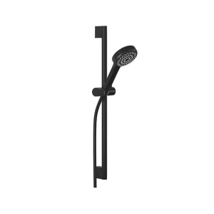 Set de duș Kludi Dive S, 3 jeturi, cu bară 60 cm, pară de duș și furtun 160 cm, negru mat_8