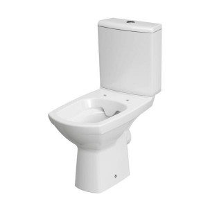 Vas WC compact Cersanit, Carina, Clean On, alb