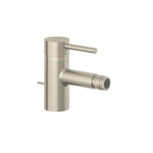 Baterie de bideu, Kludi Bozz, cu ventil click-clack, nickel periat_1