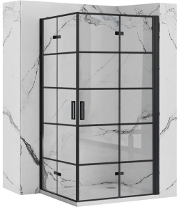 Cabina Dus Rea Molier Black Double 80x80_5