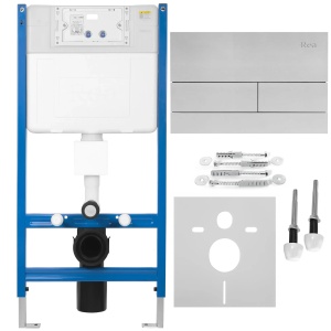 Cadru Wc Încastrat K011a-q Rea Cu Buton T Brush Steel_3