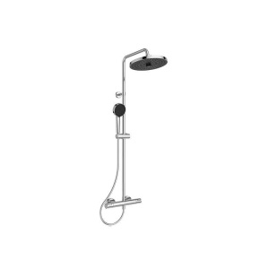 Coloană de duș termostată, Ideal Standard Ceratherm T25+, 2 jeturi, crom_5
