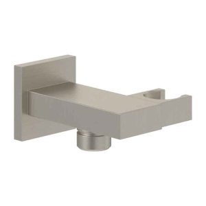 Cot racord Villeroy&Boch, Universal Showers, pătrat cu suport duș, brushed nickel_5