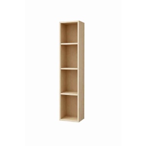 Dulap inalt fara usa cu polițe, Kolpasan Storia, h 150 cm, acacia_1