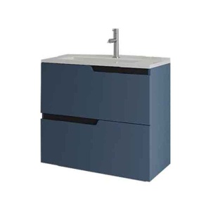 Mobilier pentru lavoar încastrat Fluminia, Bari, 60 cm, bleumarin_17