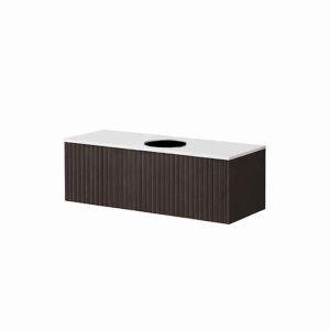 Mobilier suspendat, Orphia, cu blat din Kerrock, 1 sertar, graphite black_1