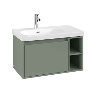 Mobilier suspendat pentru lavoar Villeroy & Boch Skyla 77,2 cm, Soft Close, soft green_18