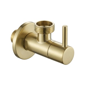 Robinet Colțar 1/2" X 3/4" Brush Gold_2