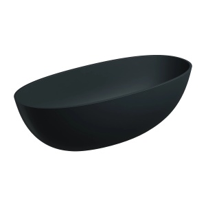 Baie independentă SHELL M+, 175 x 78 cm, negru mat lava_23