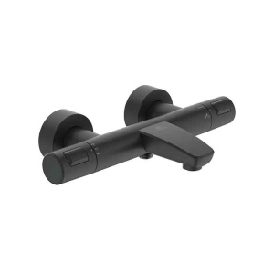 Baterie cadă-duș termostatată Ideal Standard, Ceratherm T25 Cool Body, negru mat_16