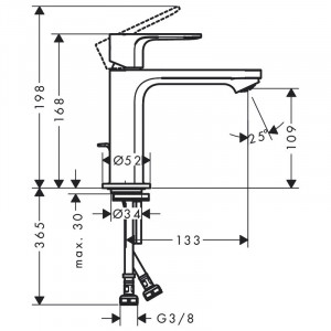 hansgrohe_rebris_e_baterie_lavoar_110cm_coolstart_negru_mat_schita_e-baie.ro