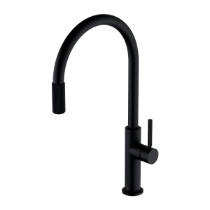 Baterie de bucatarie Omnires Switch, negru mat_20