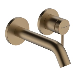 Baterie lavoar incastrata Hansgrohe Tecturis S bronz periat_21