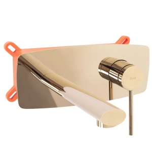 Baterie lavoar incastrata Rea Oval Gold _14