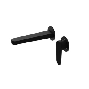 Baterie lavoar LaVita, Coral, montaj încastrat , negru mat_23