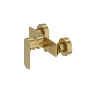 Baterie pentru duș, LaVita Scala, montaj pe perete, brushed gold_14
