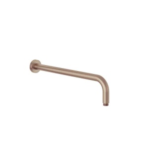 Braț de duș Kludi A-QA, cu montaj pe perete, rozetă rotundă, 40 cm, brushed bronze_11