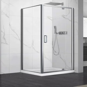 Cabină de duș dreptunghiulară Mediterraneo, Anda 120 x 90 cm, cu ușă pivotantă, crom_4