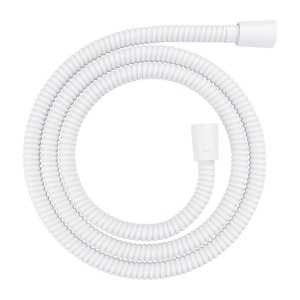 Furtun de dus, Omnires, 150 cm, alb mat_12