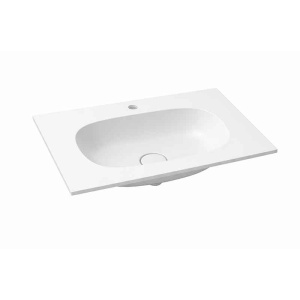 Lavoar Kerrock pentru mobilier Kolpasan, Storia 81 cm, cu ventil click-clack alb_4