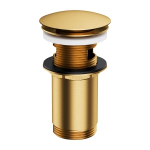 Ventil click-clack Omnires, cu preaplin, auriu periat_6