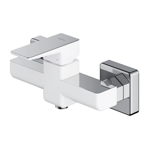 Baterie de dus Omnires Parma crom cu alb_9