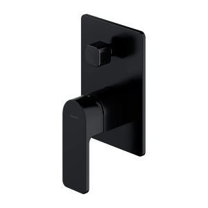 Baterie incastrata pentru cada si dus Omnires Baretti negru mat_11