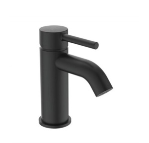 Baterie lavoar Ideal Standard, Ceraline, cu ventil metalic Pop-Up, negru mat_9