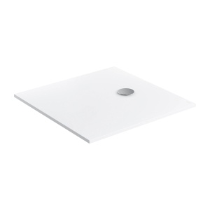 Cadita de dus, Omnires AQUAPURE, 90 x 90 cm, compozit, alb mat_12