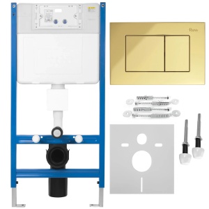 Cadru Wc Încastrat K011a-q Rea Cu Buton J Gold_14