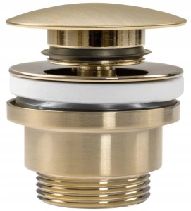 Dop Universal Pentru Lavoar Click-clack Rea Auriu Mat_8