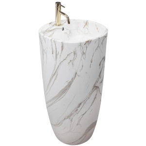 Lavoar De Sine Stătător Ceramic Rea Anya Lava Matt_12