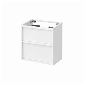 Mobilier suspendat, Kolpasan, Storia, pentru lavoar, cu 2 sertare, alb, 60X45XH50 cm, 597620_1