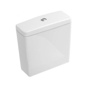 Rezervor monobloc Villeroy & Boch, O.Novo, pentru vas WC compact, alb