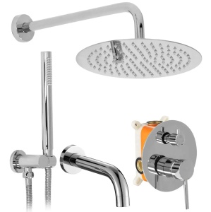 Set De Duș Incastrat Rea Lungo Crom Cu Box_9