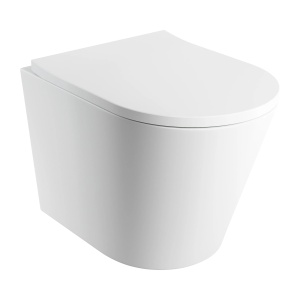 Set vas wc suspendat, Omnires TAMPA, cu capac cu închidere lentă, 52 x 36 cm, alb mat_8