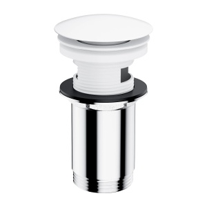 Ventil click-clack Omnires, ceramic, cu preaplin, alb mat_19