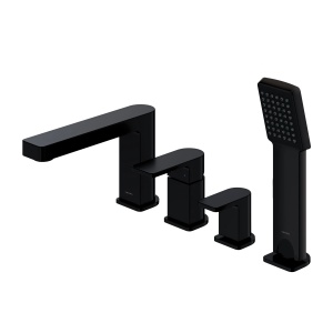 Baterie cada Omnires BARETTI, montaj pe cada, negru mat_12