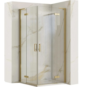 Cabina Dus Rea Hugo 80x90 Gold Brush_7