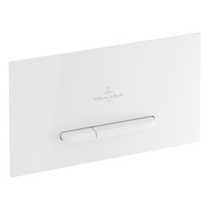Clapeta de actionare Villeroy & Boch, ViConnect, comanda dubla, alb_5