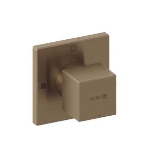 Comutator Kludi, Decus, pentru doi consumatori, brushed bronze_4