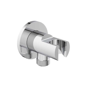 Cot racord cu suport pentru duș Ideal Standard Idealrain, crom_19