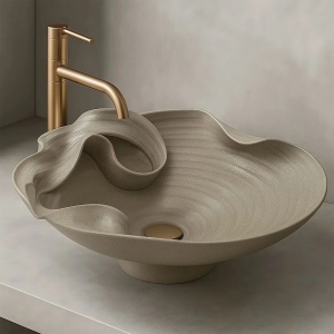 Lavoar Ceramic Pentru Blat Rea Hm-12 Handmade Art_15