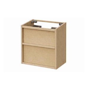 Mobilier suspendat Kolpasan, Storia 60, cu 2 sertare soft close, acacia_2