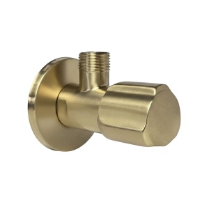 Robinet Colțar 02 1/2" X 3/8" Brush Gold_15