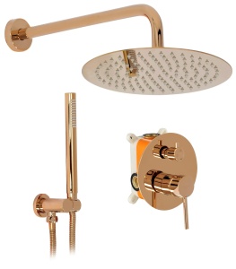 Set De Duș Incastrabil Rea Lungo Copper + Box_23