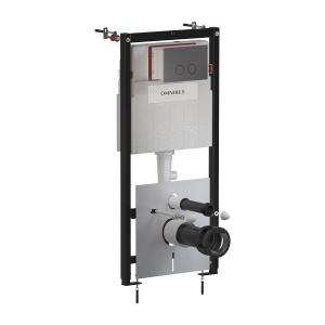 Set rezervor wc incastrat, Omnires STRONGFRAME, clapeta antracit periat_7