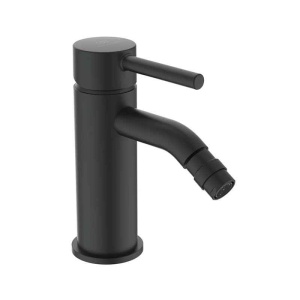Baterie de bideu Ideal Standard Ceraline, cu ventil Pop-Up, negru satinat_1